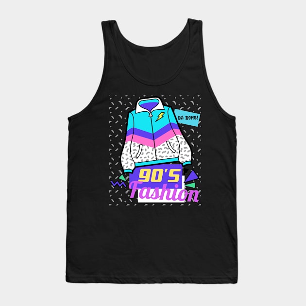 90s Fashion Tank Top by TJWDraws